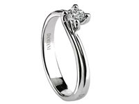 Anello Damiani Donna Valentino in Oro Diamante 0.15 Ct 20044760-15 - 20044760-15